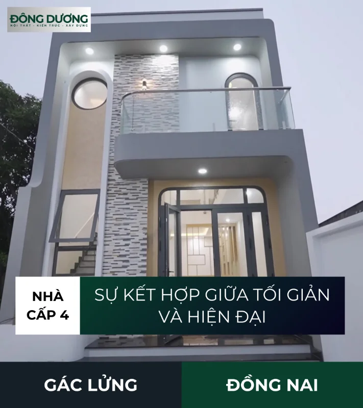 Nhà cấp 4 gác lửng